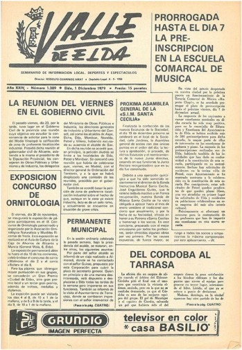 N&uacute;mero 1.209 - 1 de diciembre de 1979