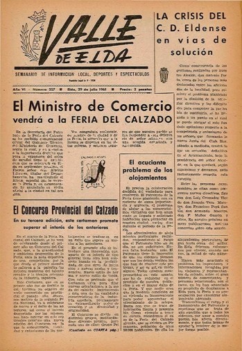 N&uacute;mero 0257 - 29 de julio de 1961