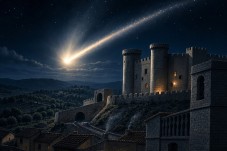 El cometa sobre Elda