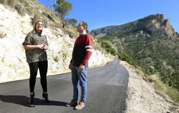 Las obras del camino de los Chaparrales finalizar&aacute;n en un mes