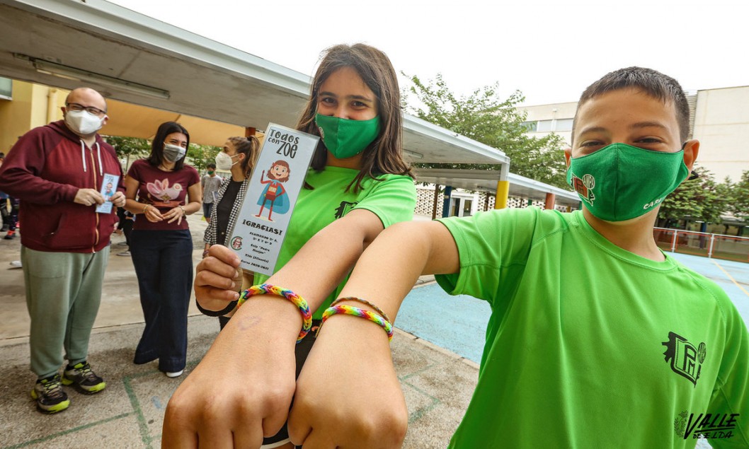 Estudiantes de Padre Manjón recaudan fondos para Zoe, una niña con una enfermedad rara Estudiantes de Padre Manjón recaudan fondos para Zoe, una niña con una enfermedad rara