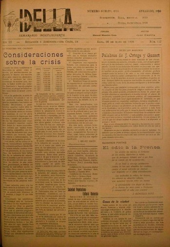 Idella nº 117 - Año 1928