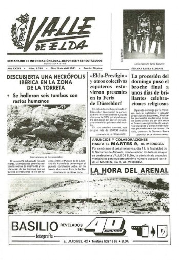 N&uacute;mero 1.761 - 5 de abril de 1991