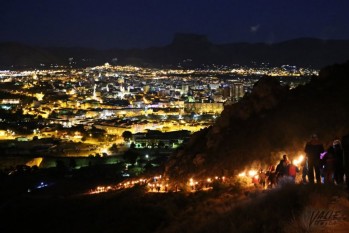 Bol&oacute;n se ilumin&oacute; para recibir a los Reyes Magos