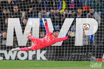 Dani Mart&iacute;n fue el jugador del partido frente al Real Oviedo
