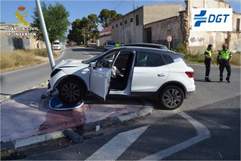 Accidentada fuga de un conductor para evitar ser sancionado