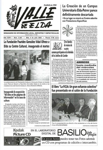 N&uacute;mero 2.301 - 5 de julio de 2002
