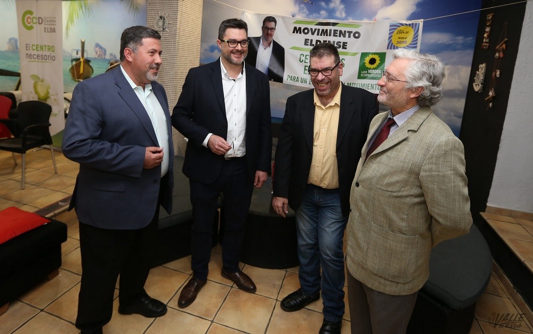 Movimiento Eldense presenta su lista electoral encabezada por César González Movimiento Eldense presenta su lista electoral encabezada por César González