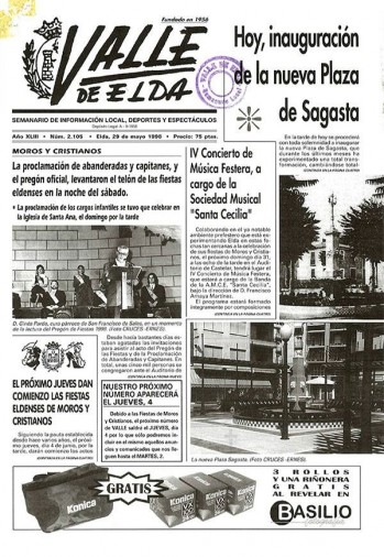 N&uacute;mero 2.105 - 29 de mayo de 1998