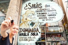 TVE grabar&aacute; hoy la firma de libros de la eldense Elisabeth Justicia en Mart&iacute;n Fierro