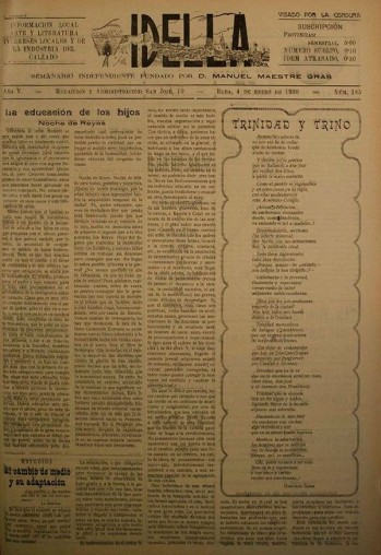 Idella nº 185 - Año 1930