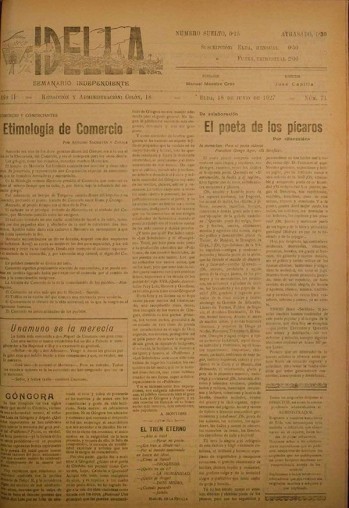 Idella nº 071 - Año 1927