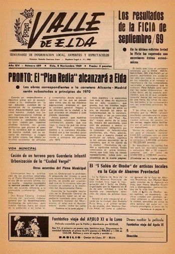 N&uacute;mero 0689 - 8 de noviembre de 1969