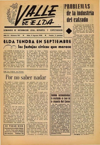 Número 0102 - 9 de agosto de 1958