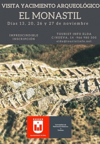Elda ampl&iacute;a las visitas a El Monastil durante el mes de noviembre