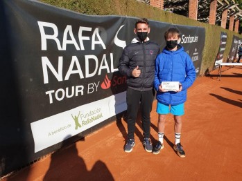 Eric Maestre subcampe&oacute;n del Torneo &ldquo;Rafa Nadal Tour&rdquo; en Barcelona