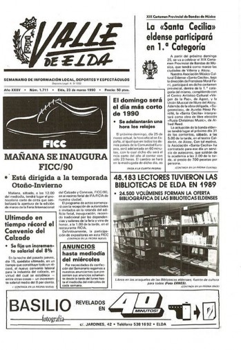 N&uacute;mero 1.711 - 23 de marzo de 1990