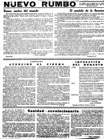 P&aacute;ginas sueltas sin identificar