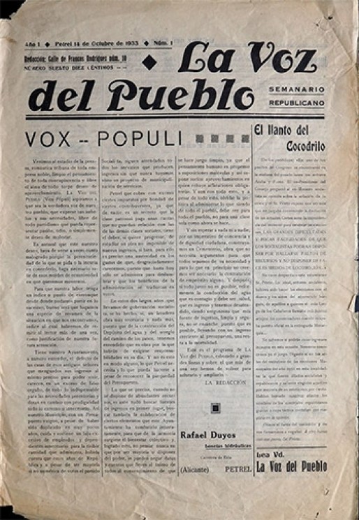 La voz del pueblo 01 La voz del pueblo 01