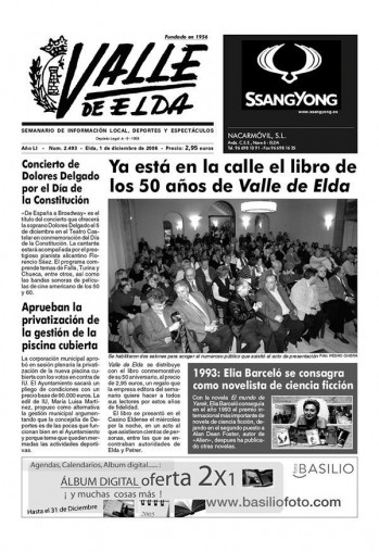 N&uacute;mero 2.493 - 1 de diciembre de 2006