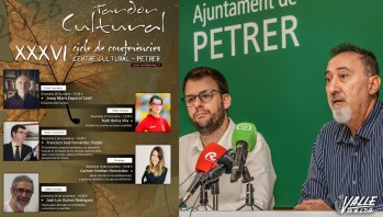 Ruth Beitia y Francisco Jos&eacute; Fern&aacute;ndez Vicedo en el &ldquo;Tardor Cultural&rdquo; de Petrer