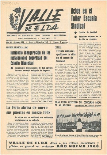N&uacute;mero 0592 - 30 de diciembre de 1967