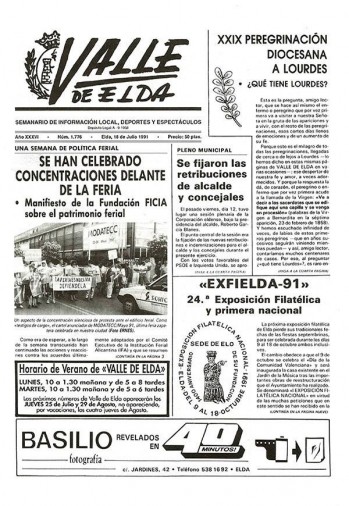 N&uacute;mero 1.776 - 18 de julio de 1991