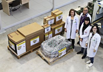 Inescop dona 470 kilos de alimentos a C&aacute;ritas 