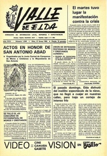 N&uacute;mero 1.265 - 17 de enero de 1981
