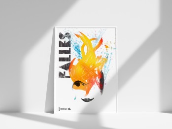 El eldense Boke Baz&aacute;n realiza el cartel de las Fallas de Valencia de la Generalitat