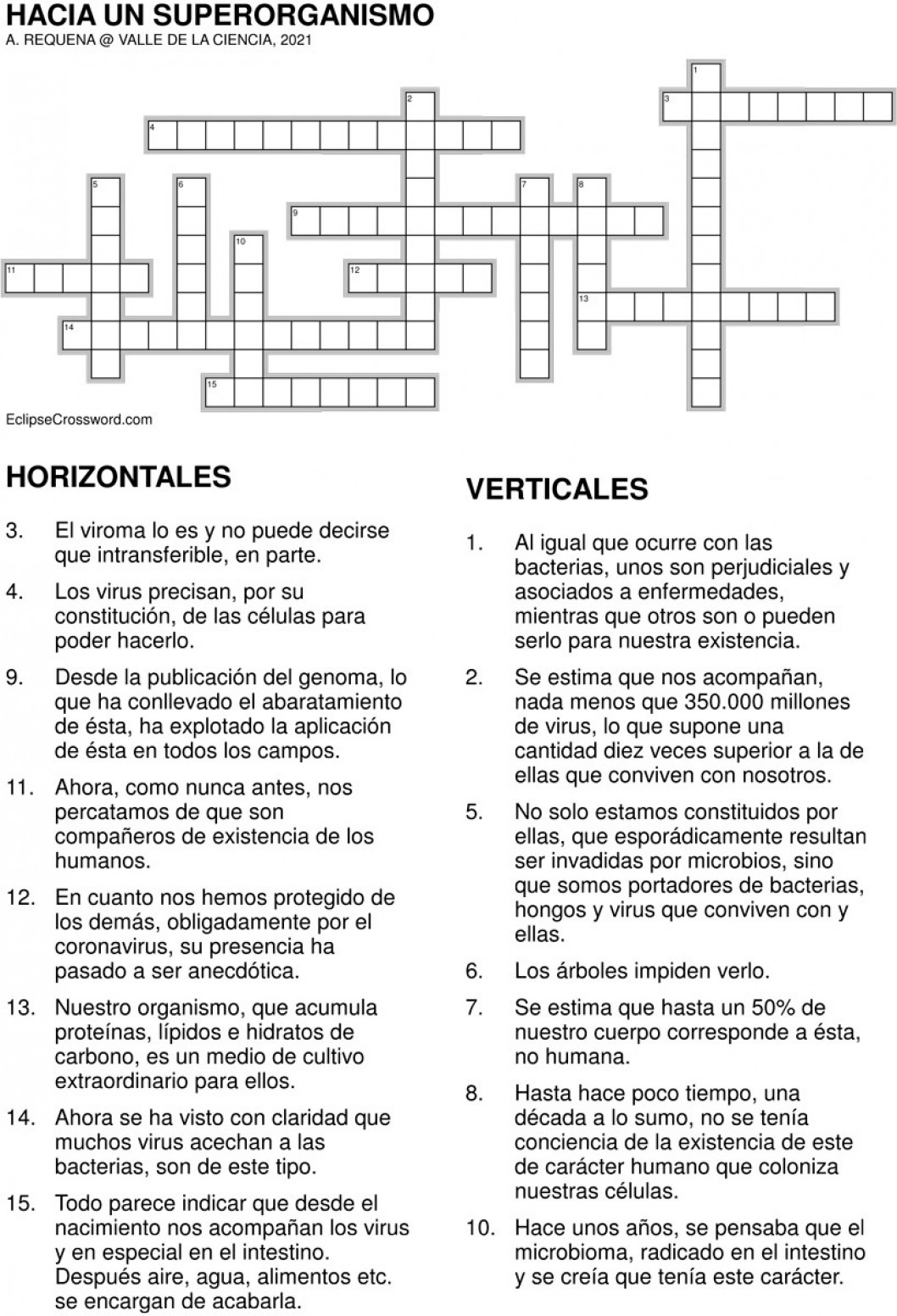 Hacia un superorganismo Hacia un superorganismo