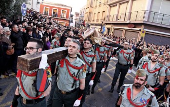 Legionarios de Barcelona y Alicante desfilar&aacute;n finalmente en la clausura del 25 aniversario del Cristo del Buen Amor