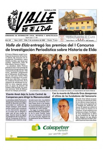 N&uacute;mero 2.577 - 7 de noviembre de 2008