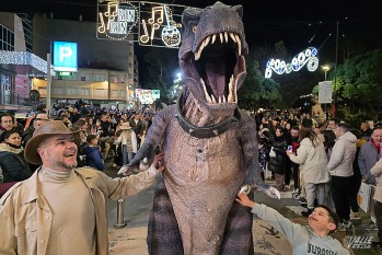 Un paseo navide&ntilde;o por el "Mundo Jur&aacute;sico"