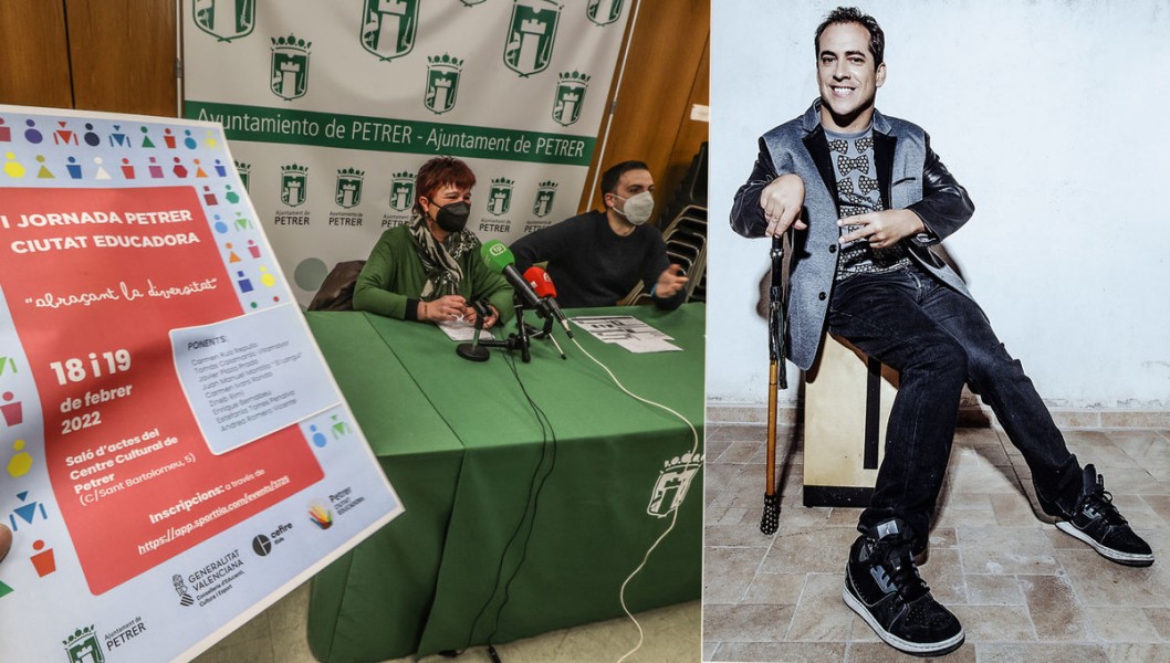 Juan Manuel Montilla “El Langui” hablará de educación y diversidad en Petrer Juan Manuel Montilla “El Langui” hablará de educación y diversidad en Petrer