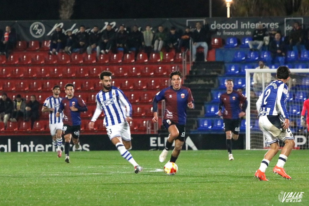 Un Eldense pele&oacute;n dice adi&oacute;s a la Copa del Rey ante la Real Sociedad (1-2)