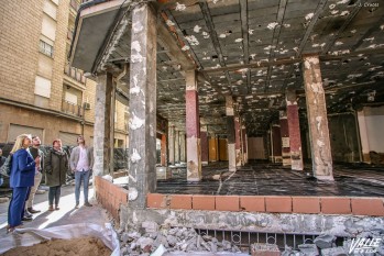 Arrancan las obras del aula de estudios 24 horas de Petrer