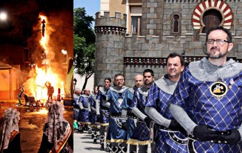 La falla Fraternidad y la comparsa de Cristianos desfilar&aacute;n conjuntamente durante las fiestas del fuego