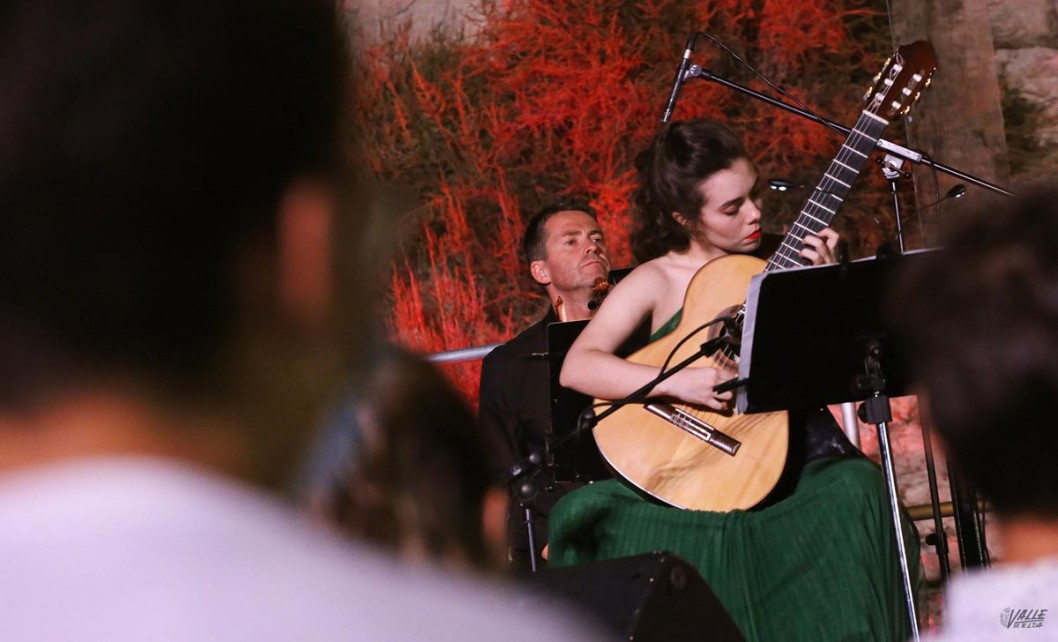 Concierto de guitarra española y arpa doppia el viernes en la Plaza Castelar Concierto de guitarra española y arpa doppia el viernes en la Plaza Castelar