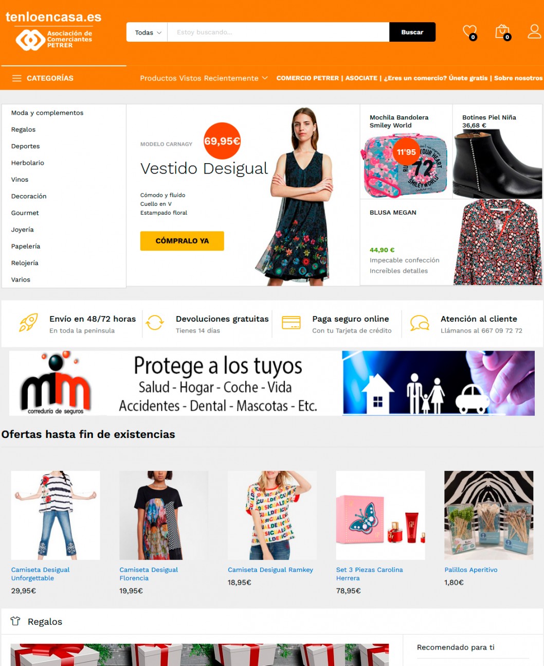 Tenloencasa.es: Más de 1.500 productos en el Marketplace del comercio de Petrer Tenloencasa.es: Más de 1.500 productos en el Marketplace del comercio de Petrer