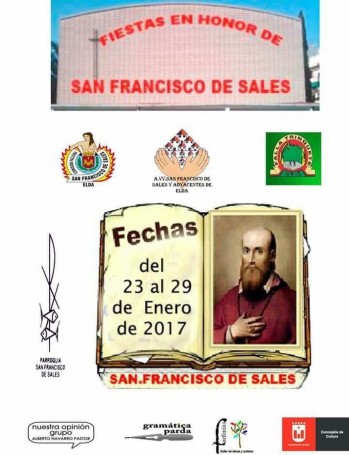 Fiestas en el barrio San Francisco de Sales en honor a su patr&oacute;n