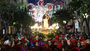 San Ant&oacute;n ya espera en su ermita las que ser&aacute;n las fiestas del 75 aniversario