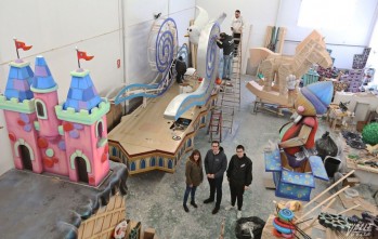 Todo listo para la Cabalgata de Reyes de Elda