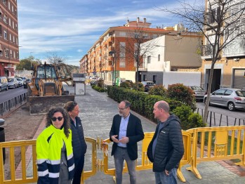Petrer ultima la renovaci&oacute;n del arbolado del bulevar de la avenida Felipe V