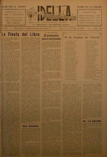 Idella n&ordm; 133 - A&ntilde;o 1928
