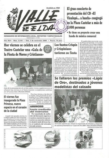 Número 2.219 - 3 de noviembre de 2000