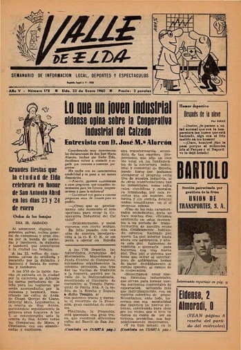 N&uacute;mero 0178 - 23 de enero de 1960