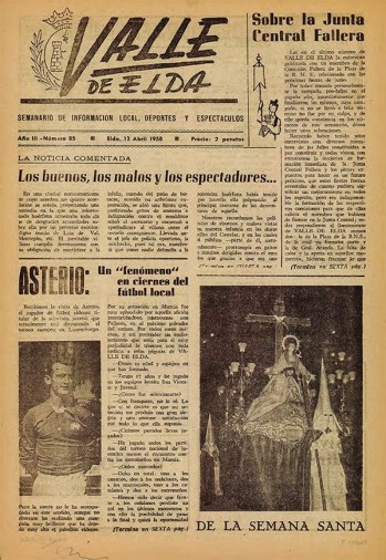 N&uacute;mero 0085 - 12 de abril de 1958