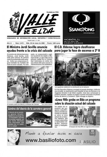 N&uacute;mero 2.474 - 26 de mayo de 2006