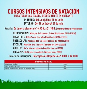 Arrancan las clases de nataci&oacute;n en las piscinas de San Crisp&iacute;n